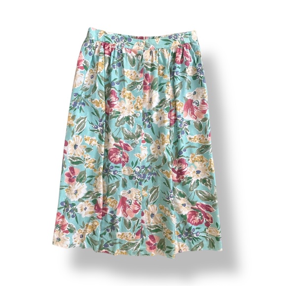4/$20 Chaus Floral Midi Skirt - Picture 1 of 2